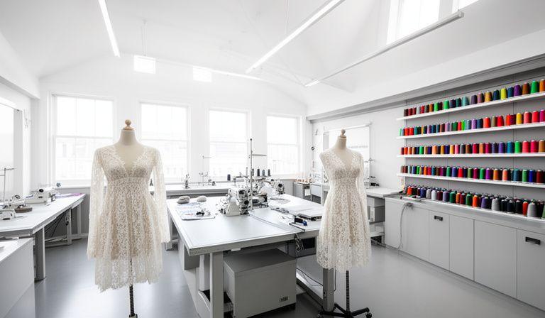 Inside the Thyme and Gala sewing room